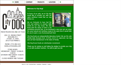 Desktop Screenshot of citydoginc.com